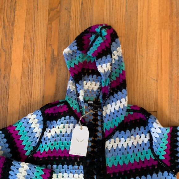 Free the Roses Crochet Cardigan, Anthropologie Cardigan, Anthropologie Sweater - Picture 8 of 8